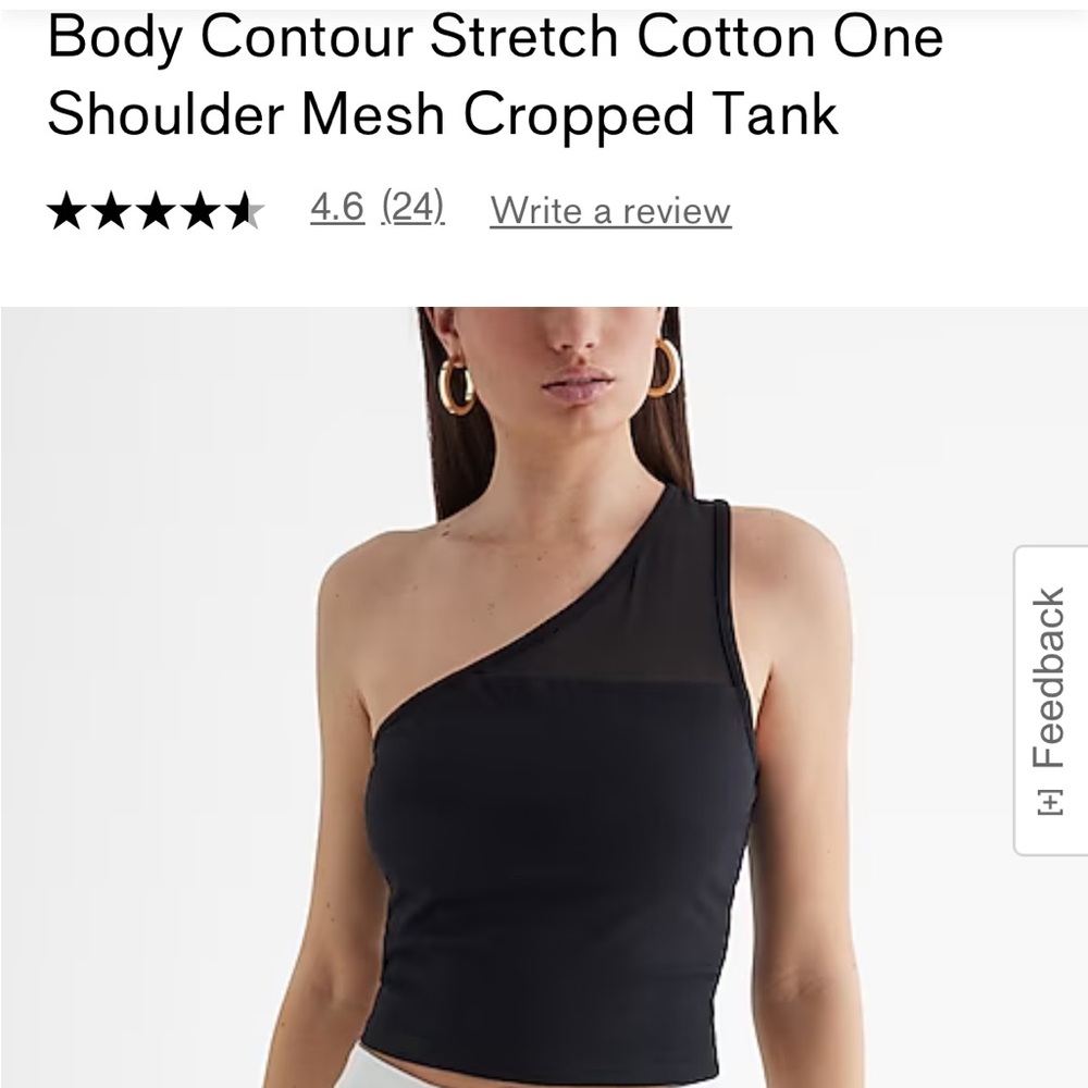 NWT Express Asymmetrical Top
